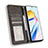 Handytasche Stand Schutzhülle Flip Leder Hülle BY4 für Huawei Honor Magic6 Lite 5G