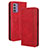 Handytasche Stand Schutzhülle Flip Leder Hülle BY4 für Nokia C300 Rot