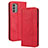 Handytasche Stand Schutzhülle Flip Leder Hülle BY4 für Nokia G400 5G Rot