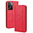 Handytasche Stand Schutzhülle Flip Leder Hülle BY4 für Oppo A77 4G Rot