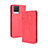 Handytasche Stand Schutzhülle Flip Leder Hülle BY4 für Realme 8 4G Rot