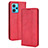 Handytasche Stand Schutzhülle Flip Leder Hülle BY4 für Realme Q5 5G Rot