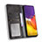 Handytasche Stand Schutzhülle Flip Leder Hülle BY4 für Samsung Galaxy A82 5G