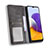 Handytasche Stand Schutzhülle Flip Leder Hülle BY4 für Samsung Galaxy F42 5G
