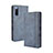 Handytasche Stand Schutzhülle Flip Leder Hülle BY4 für Sony Xperia 10 III SO-52B Blau