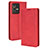 Handytasche Stand Schutzhülle Flip Leder Hülle BY4 für Vivo V23 Pro 5G Rot