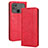 Handytasche Stand Schutzhülle Flip Leder Hülle BY4 für Xiaomi Poco C40 Rot
