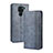 Handytasche Stand Schutzhülle Flip Leder Hülle BY4 für Xiaomi Redmi 10X 4G Blau