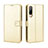 Handytasche Stand Schutzhülle Flip Leder Hülle BY5 für HTC Desire 22 Pro 5G Gold