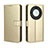 Handytasche Stand Schutzhülle Flip Leder Hülle BY5 für Huawei Honor X9a 5G Gold