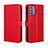 Handytasche Stand Schutzhülle Flip Leder Hülle BY5 für Nokia G42 5G Rot
