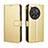 Handytasche Stand Schutzhülle Flip Leder Hülle BY5 für OnePlus 12R 5G Gold