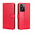 Handytasche Stand Schutzhülle Flip Leder Hülle BY5 für Oppo A77 4G Rot