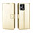 Handytasche Stand Schutzhülle Flip Leder Hülle BY5 für Oppo F21s Pro 4G Gold