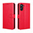 Handytasche Stand Schutzhülle Flip Leder Hülle BY5 für Realme 10 4G Rot