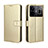 Handytasche Stand Schutzhülle Flip Leder Hülle BY5 für Realme GT Neo6 5G Gold