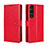 Handytasche Stand Schutzhülle Flip Leder Hülle BY5 für Sony Xperia 1 V Rot