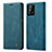 Handytasche Stand Schutzhülle Flip Leder Hülle C01S für Samsung Galaxy A32 4G Blau