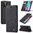 Handytasche Stand Schutzhülle Flip Leder Hülle C01S für Samsung Galaxy A52 4G