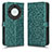 Handytasche Stand Schutzhülle Flip Leder Hülle C01X für Huawei Honor X9a 5G Grün