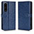 Handytasche Stand Schutzhülle Flip Leder Hülle C01X für Sony Xperia 1 IV Blau