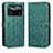 Handytasche Stand Schutzhülle Flip Leder Hülle C01X für Xiaomi Poco X4 Pro 5G Grün