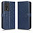 Handytasche Stand Schutzhülle Flip Leder Hülle C01X für Xiaomi Redmi K60 5G Blau