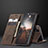 Handytasche Stand Schutzhülle Flip Leder Hülle C02S für Samsung Galaxy A31