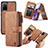 Handytasche Stand Schutzhülle Flip Leder Hülle C02S für Samsung Galaxy S20 Plus