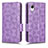 Handytasche Stand Schutzhülle Flip Leder Hülle C02X für Samsung Galaxy A23 5G SC-56C Violett