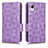 Handytasche Stand Schutzhülle Flip Leder Hülle C02X für Samsung Galaxy A23e 5G Violett