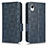 Handytasche Stand Schutzhülle Flip Leder Hülle C02X für Samsung Galaxy A23s Blau