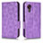 Handytasche Stand Schutzhülle Flip Leder Hülle C02X für Samsung Galaxy XCover 5 SM-G525F Violett