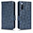 Handytasche Stand Schutzhülle Flip Leder Hülle C02X für Sony Xperia 10 III SO-52B Blau