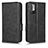 Handytasche Stand Schutzhülle Flip Leder Hülle C02X für Xiaomi Redmi Note 11 SE 5G Schwarz