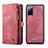 Handytasche Stand Schutzhülle Flip Leder Hülle C03S für Samsung Galaxy S20 FE 4G Rot