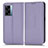 Handytasche Stand Schutzhülle Flip Leder Hülle C03X für Oppo A56S 5G Violett