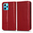 Handytasche Stand Schutzhülle Flip Leder Hülle C03X für Realme 9 Pro+ Plus 5G Rot