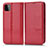 Handytasche Stand Schutzhülle Flip Leder Hülle C03X für Samsung Galaxy A22 5G Rot
