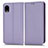 Handytasche Stand Schutzhülle Flip Leder Hülle C03X für Samsung Galaxy A22 5G SC-56B Violett