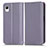 Handytasche Stand Schutzhülle Flip Leder Hülle C03X für Samsung Galaxy A23 5G SC-56C Violett