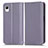 Handytasche Stand Schutzhülle Flip Leder Hülle C03X für Samsung Galaxy A23s Violett