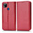 Handytasche Stand Schutzhülle Flip Leder Hülle C03X für Xiaomi POCO C3 Rot