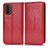 Handytasche Stand Schutzhülle Flip Leder Hülle C03X für Xiaomi Poco M5S Rot