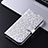Handytasche Stand Schutzhülle Flip Leder Hülle C03X für Xiaomi Redmi 12C 4G Silber