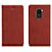 Handytasche Stand Schutzhülle Flip Leder Hülle C04 für Xiaomi Redmi Note 9 Braun