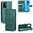 Handytasche Stand Schutzhülle Flip Leder Hülle C04X für Huawei Nova Y70 Plus