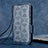 Handytasche Stand Schutzhülle Flip Leder Hülle C05X für Google Pixel 7a 5G Blau