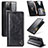 Handytasche Stand Schutzhülle Flip Leder Hülle C06S für Samsung Galaxy S20 Plus