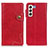 Handytasche Stand Schutzhülle Flip Leder Hülle D01Y für Samsung Galaxy S24 5G Rot